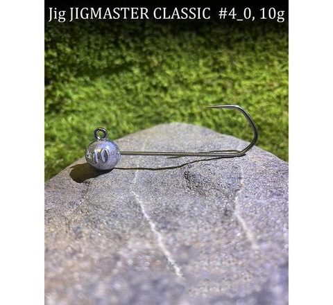 Jigovky Jigové hlavičky Jigmaster Classic veľ. 4/0 5 ks