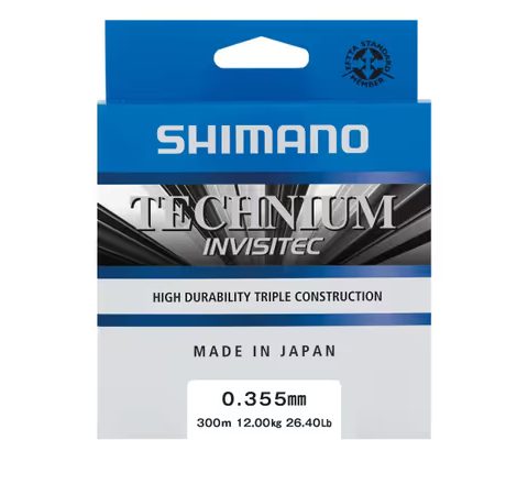 Shimano Vlasec Line Technium Invisitec A Mono Grey 300m