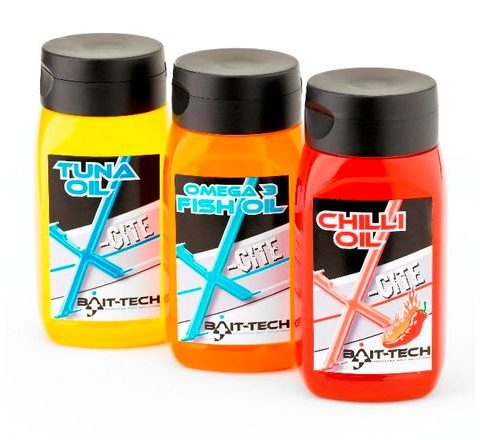 Bait-Tech Tekutý olej X-cite Tuna 300ml
