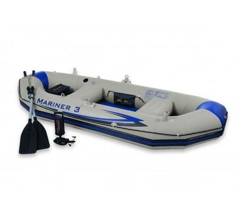 Intex Člun Mariner 3 Intex + set/pumpa,vesla,taška/