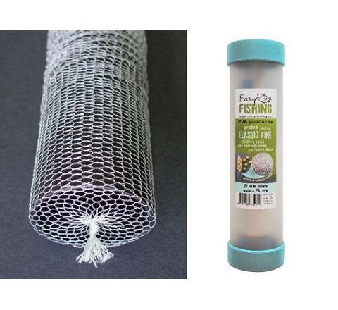 Easy Fishing PVA punčocha ELASTIC FINE 40mm komplet v tubě 7m