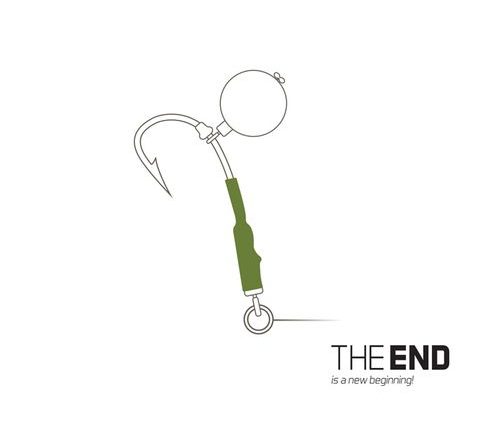 Delphin Smršťovací bužírka THE END 43mm x 3mm 50ks