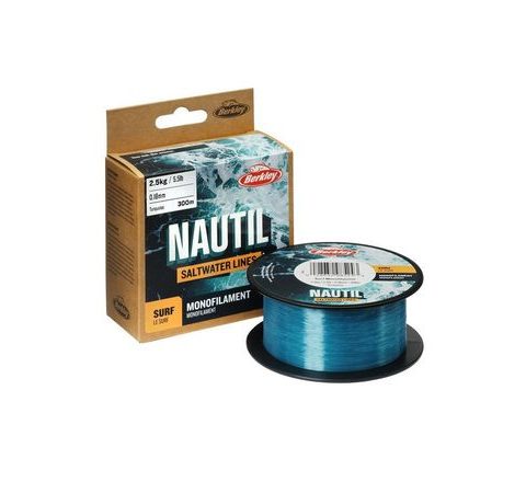 Berkley Vlasec Nautil Surf Monofilament Tyrkysový 300m