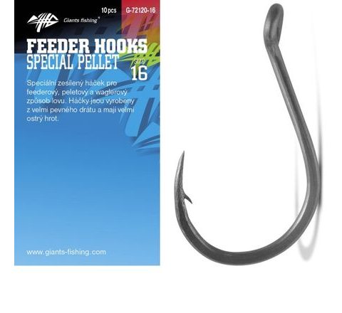 Giants Fishing Háčik s očkom Special Pellet Feeder 10ks