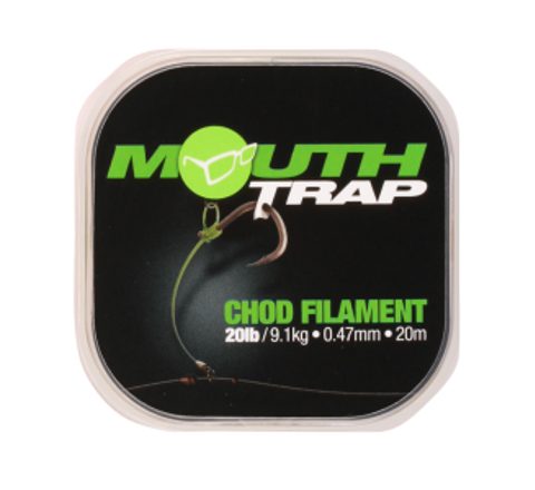 Korda Návazcový vlasec Mouth Trap 15lb 0,43mm 20m