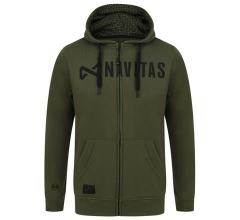Navitas Mikina Core Zip Hoody Green