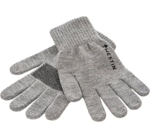 Westin Rukavice Merino Wool Gloves Light Grey Melange
