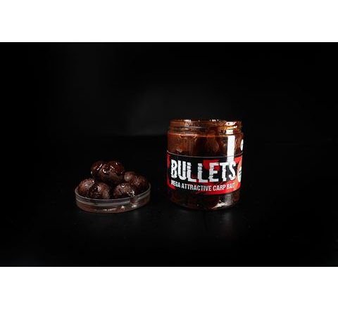 G.B.U. Dipované boilies BULLETS BIOPRO 200g