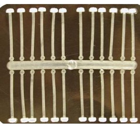 Extra Carp Silikonový vlas na boilie Silicone Boilie Holder 30mm 24ks