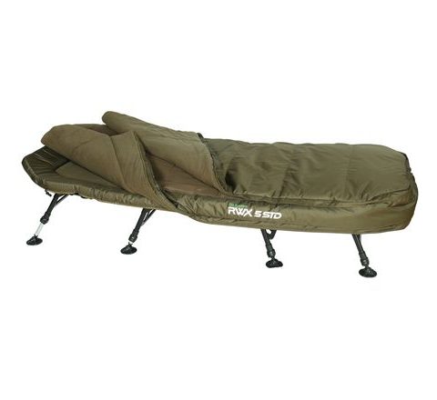 Giants fishing Lehátko + spací pytel Bedchair/Sleeping Bag System RWX 5 STD