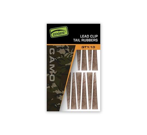 Fox Převleky Edges Camo Lead Clip Tail Rubbers 10ks