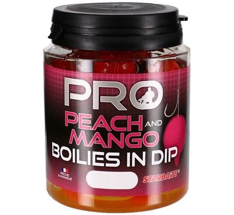 Starbaits Boilies v dipu Pro Peach Mango 150g