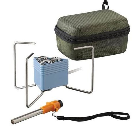 Meva Rybářský vařič Triangle + zapalovač