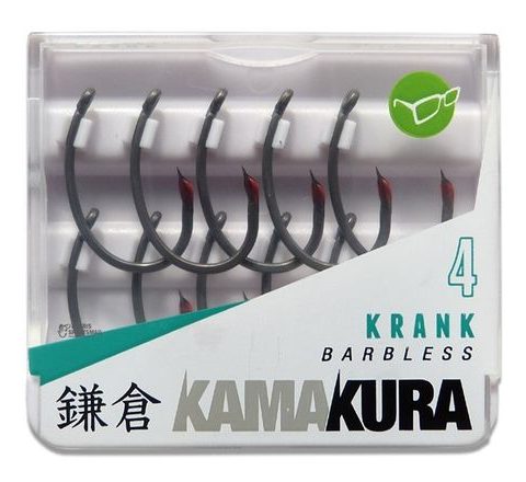 Korda Háčiky Kamakura Krank Bez Protihrotu (barbless) 10ks