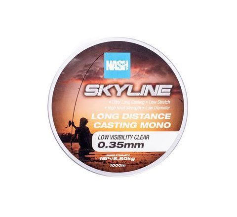 Nash Vlasec Skyline Mono Low Visibility Clear 1000m