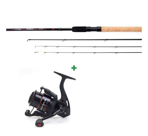 Nytro Feederový set Prut Impax Commercial Carp Feeder 11' 3,3m 50g + naviják Impax 4000 Akce!