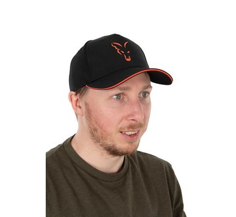 Fox Kšiltovka Collection Baseball Cap Black & Orange