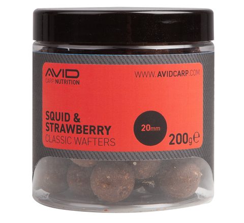 Avid Boilies Classic Wafters Oliheň & Jahoda 20mm 200g
