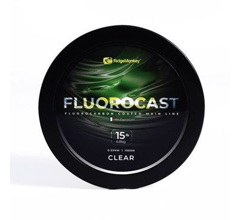 RidgeMonkey Vlasec FluoroCast Fluoro Coated Mainline 1000m