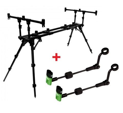 Zfish Stojan Rod Pod Construct 3 Rods + 2x Indicator ZFX Mini Zdarma!