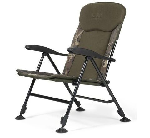 Nash Křeslo Bank Life Reclining Chair Camo