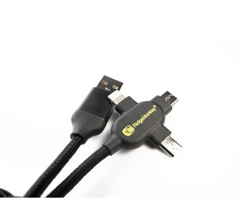 RidgeMonkey Napájecí kabel Vault USB-A to Multi Out Cable 2m