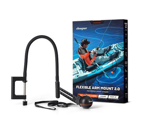 Deeper Držák sonaru Husí krk Flexible Arm 2.0 pro lodě a kajaky