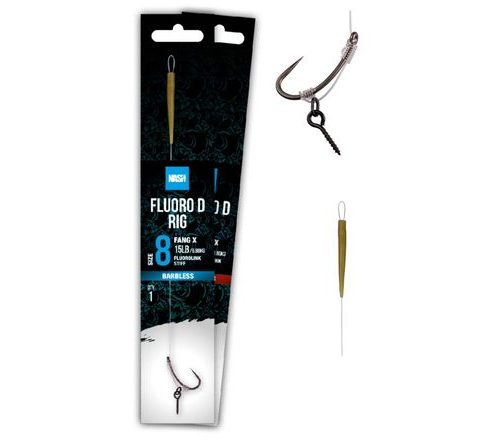 Nash Návazec Fluorocarbon D-Rig