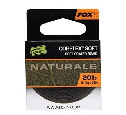 Fox Náväzcová Šnúrka Naturals Coretex Soft 20 m