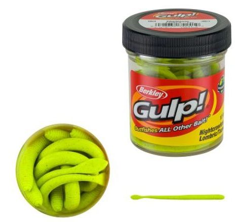 Berkley Imitace žížaly Gulp Nightcrawler Original Scent 15cm 10ks