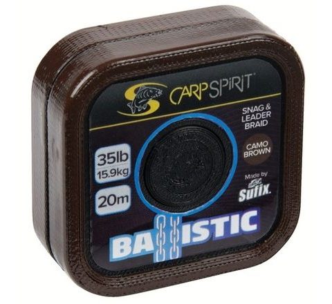 Carp Spirit Šnúra Ballistic Camo Brown 20m