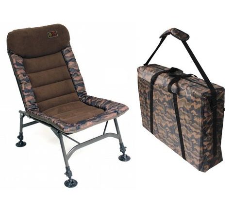 Zfish Camo Set Křeslo + Přepravní Taška