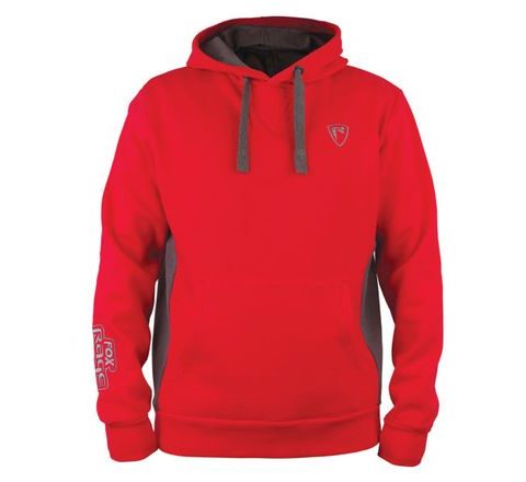 Fox Rage Mikina Ribbed Hoody Red/Grey