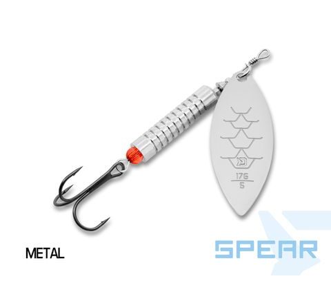 Delphin Třpytka Spear Metal