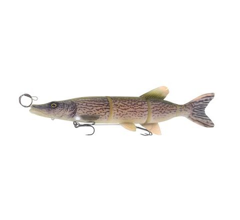 Savage Gear Gumová nástraha 3D Line Thru Pike SS White Pike