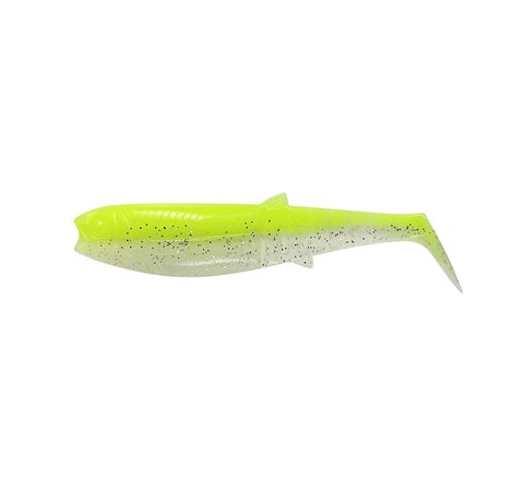 Savage Gear Gumová Nástraha Cannibal Shad Fluo Yellow Glow