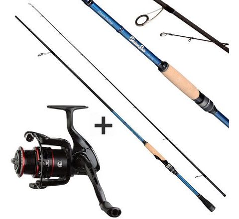 Giants fishing Prut Deluxe Spin 2,12m 7-25g + Naviják Gaube FD 3000