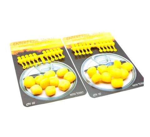 Enterprise Tackle Mäkká Kukurica so zarážkami 10 ks