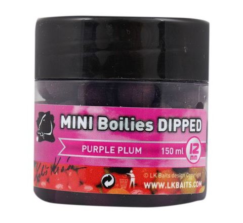 LK Baits MINI Boilies v dipu 12mm 150ml