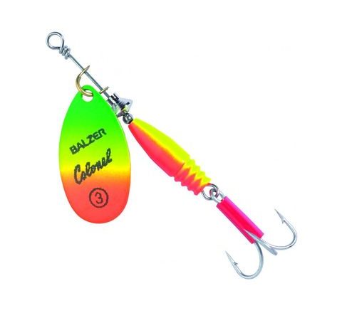 Balzer Rotační třpytka Colonel Classic Fluo Trikolora