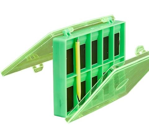 Sensas Magnetická krabička na háčky 25 přihrádek 8x12cm