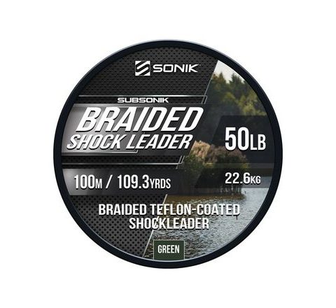 Sonik Šňůrka Braided Shock Leader 50lb 100m