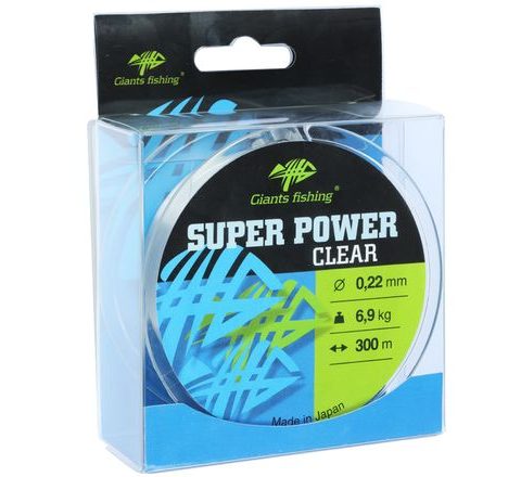 Giants fishing Vlasec Super Power Clear 300m