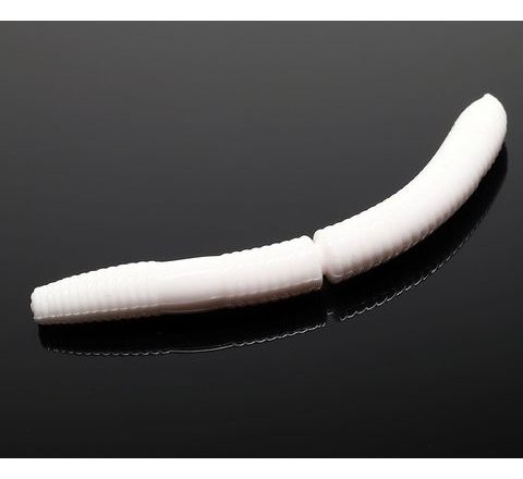 Libra Lures Fatty D’Worm White