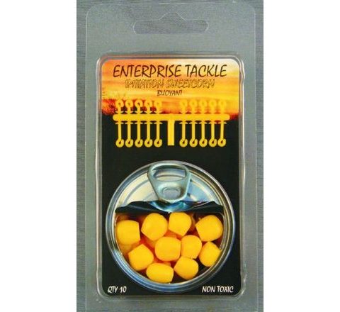 Enterprise Tackle Měkká plovoucí kukuřice se zarážkami 10ks