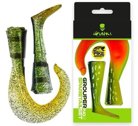 Gunki Náhradní ocásky Grouper 14cm S