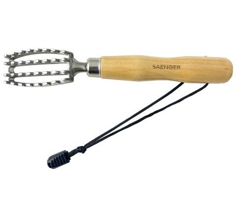 Saenger Škrabka na šupiny s drevenou rukoväťou