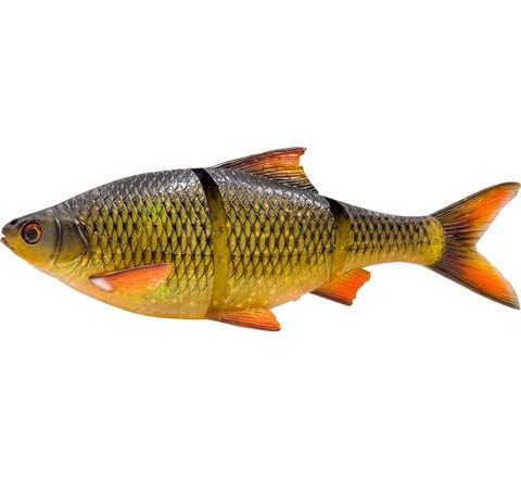 Savage Gear Gumová nástraha 3D Line Thru Roach Slow Sinking Clear Rudd