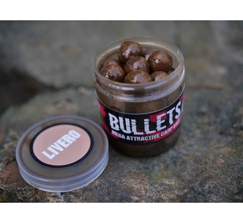 G.B.U. Boilies v dipu Bullets Livero