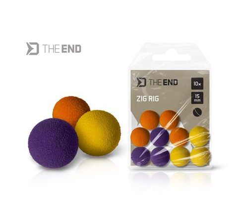 Delphin Pěnové Pop-Up TheEND Zig Rig Mix 10ks